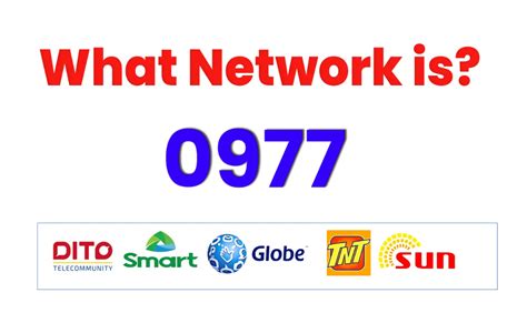 What Network is 0977 in the Philippines – Globe or .